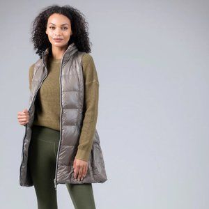 My Anorak Long Down Puffer Vest XL